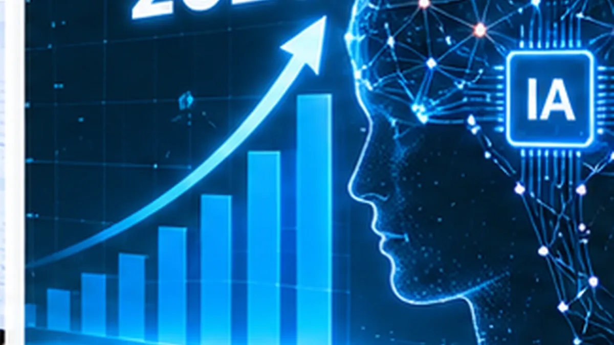 Gráfico de tendências de busca em 2026