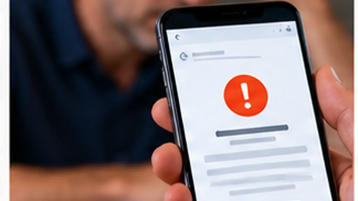 Aviso de perfil suspenso no painel do Perfil da Empresa no Google