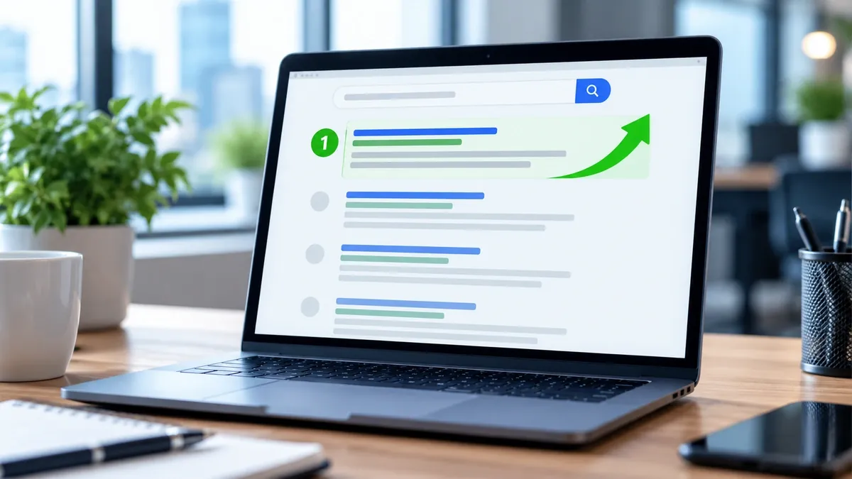 Resultados da primeira página do Google