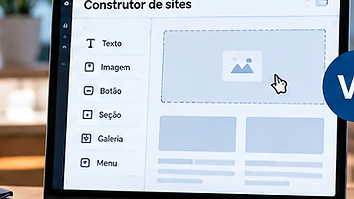 Comparação entre um construtor de site gratuito e um site profissional