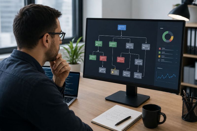 Verificação de problemas técnicos que atrapalham o SEO